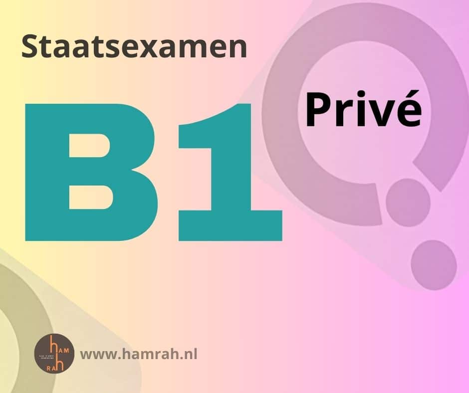 B1 Peive - Hamrah taalschool