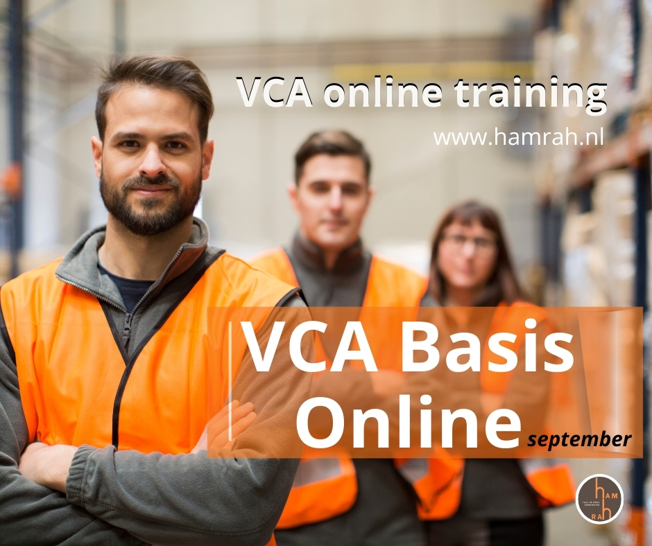 VCA Online Cursus in September