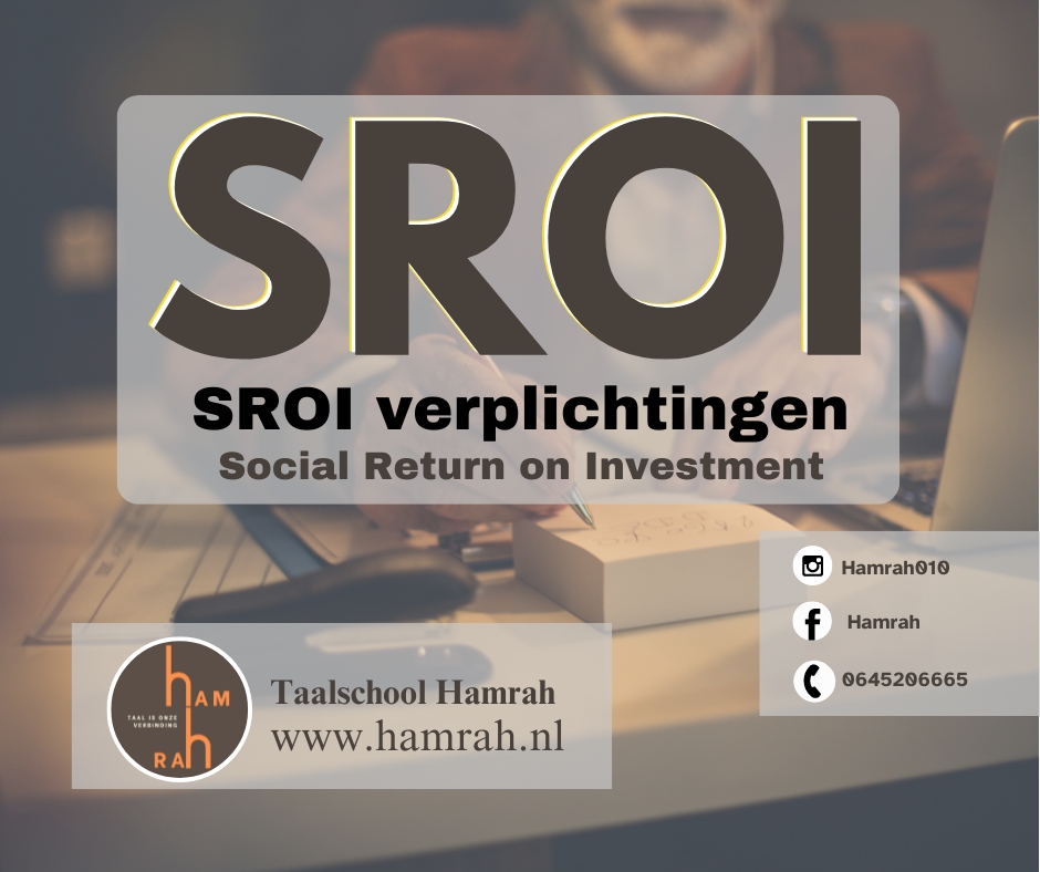 SROI verplichtingen bij Taalschool Hamrah