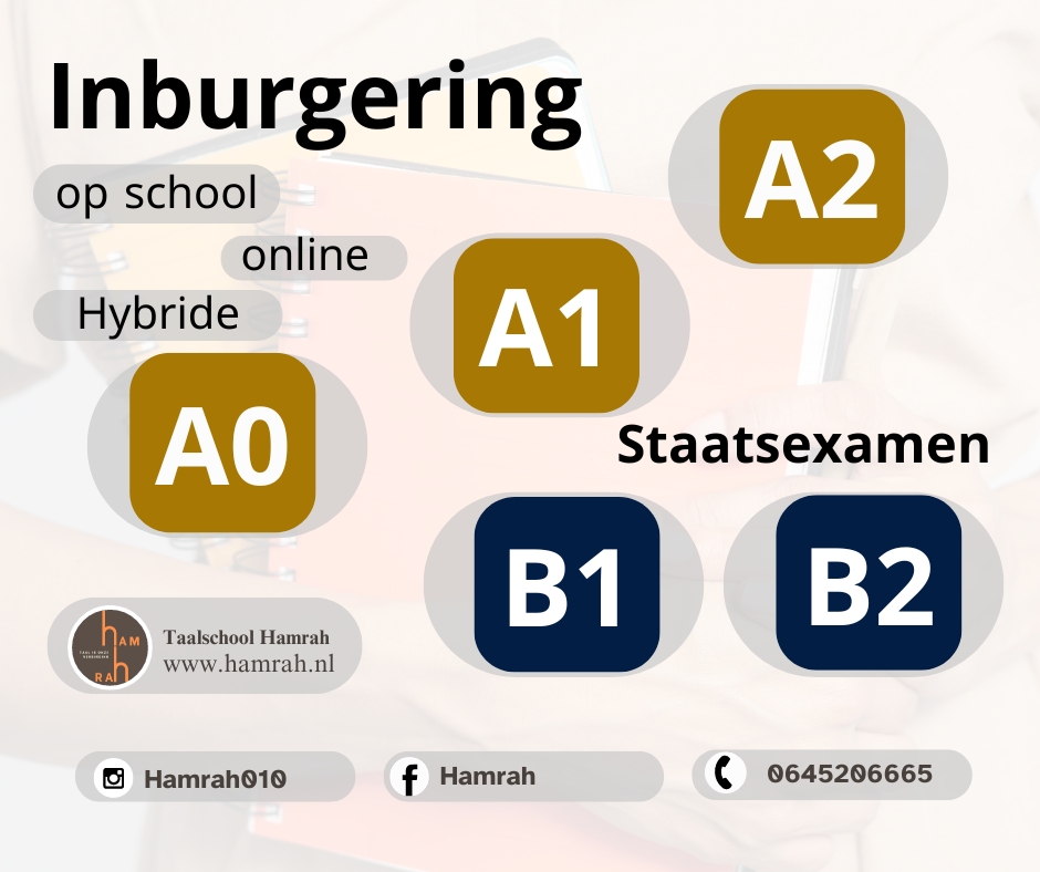 Taalcursussen bij Taalschool Hamrah