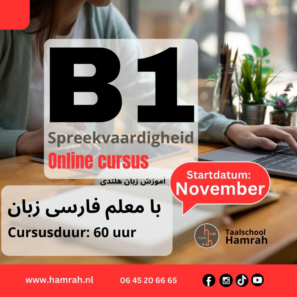 B1 spreekvaardigheid online cursus