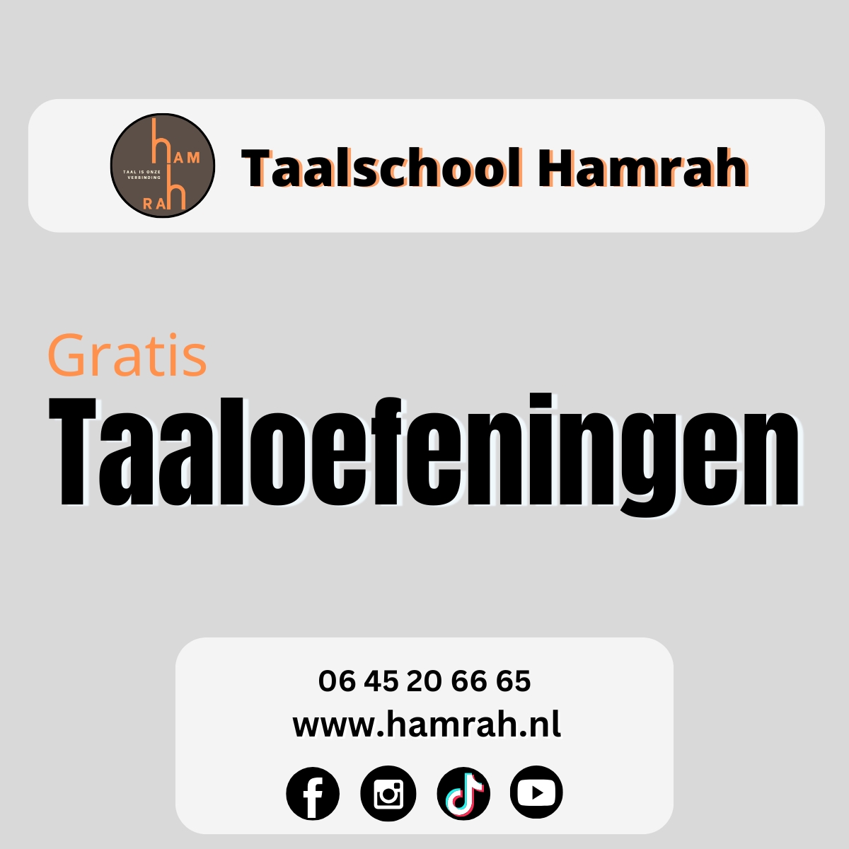 Gratis Taaltraining