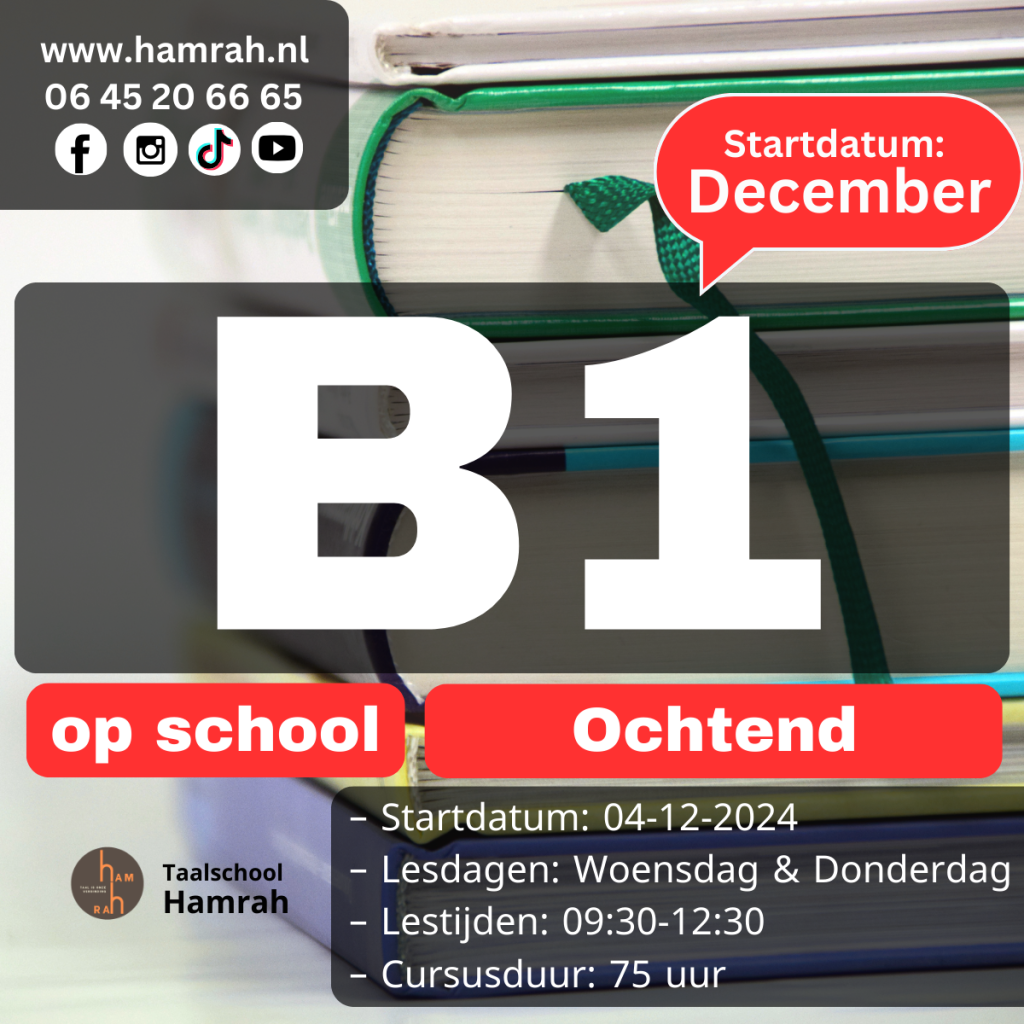 B1 Deel 2, December