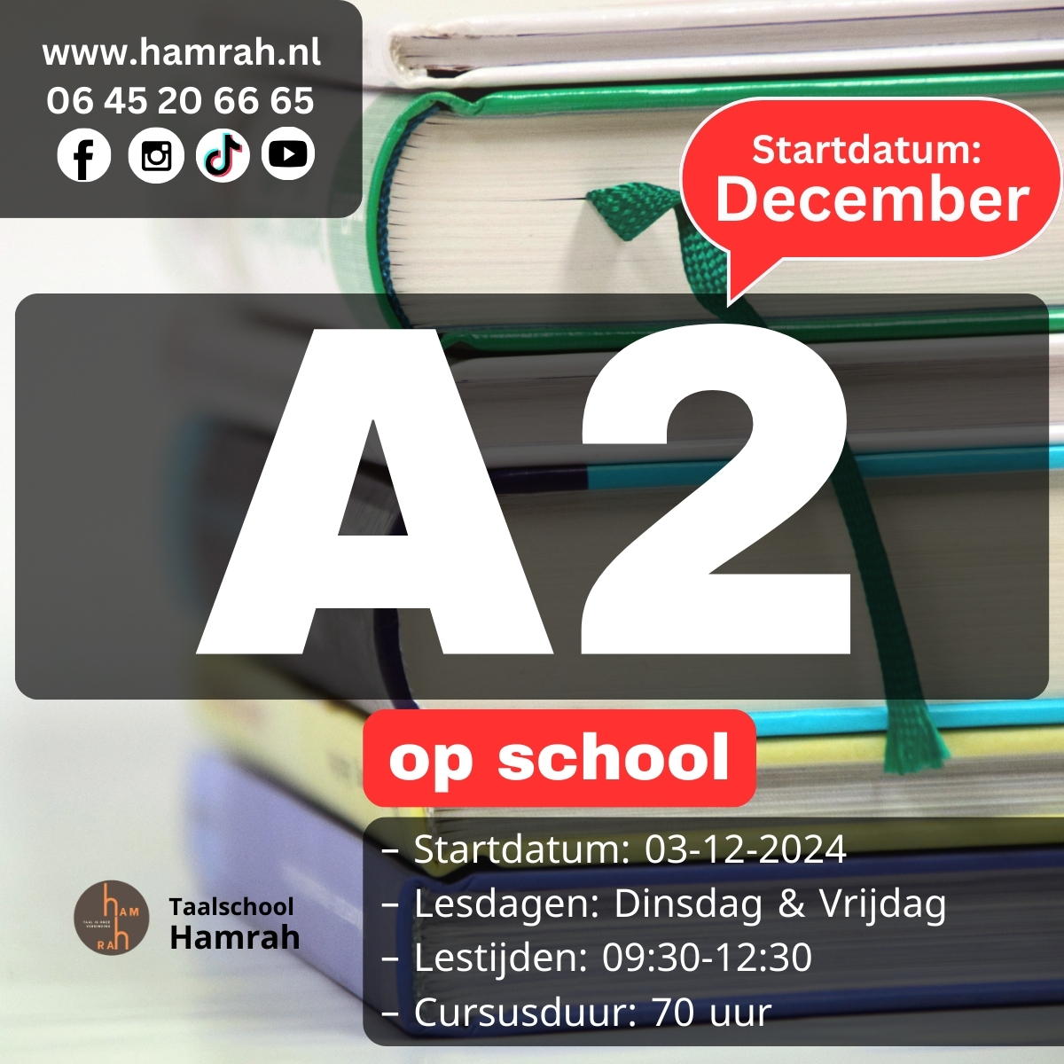 A2 op school, December