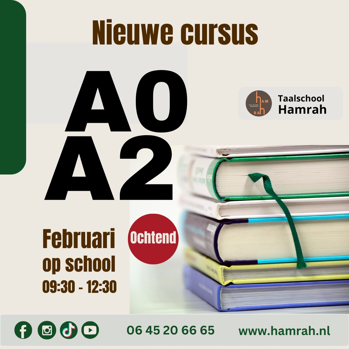 Cursus A0-A2 op school