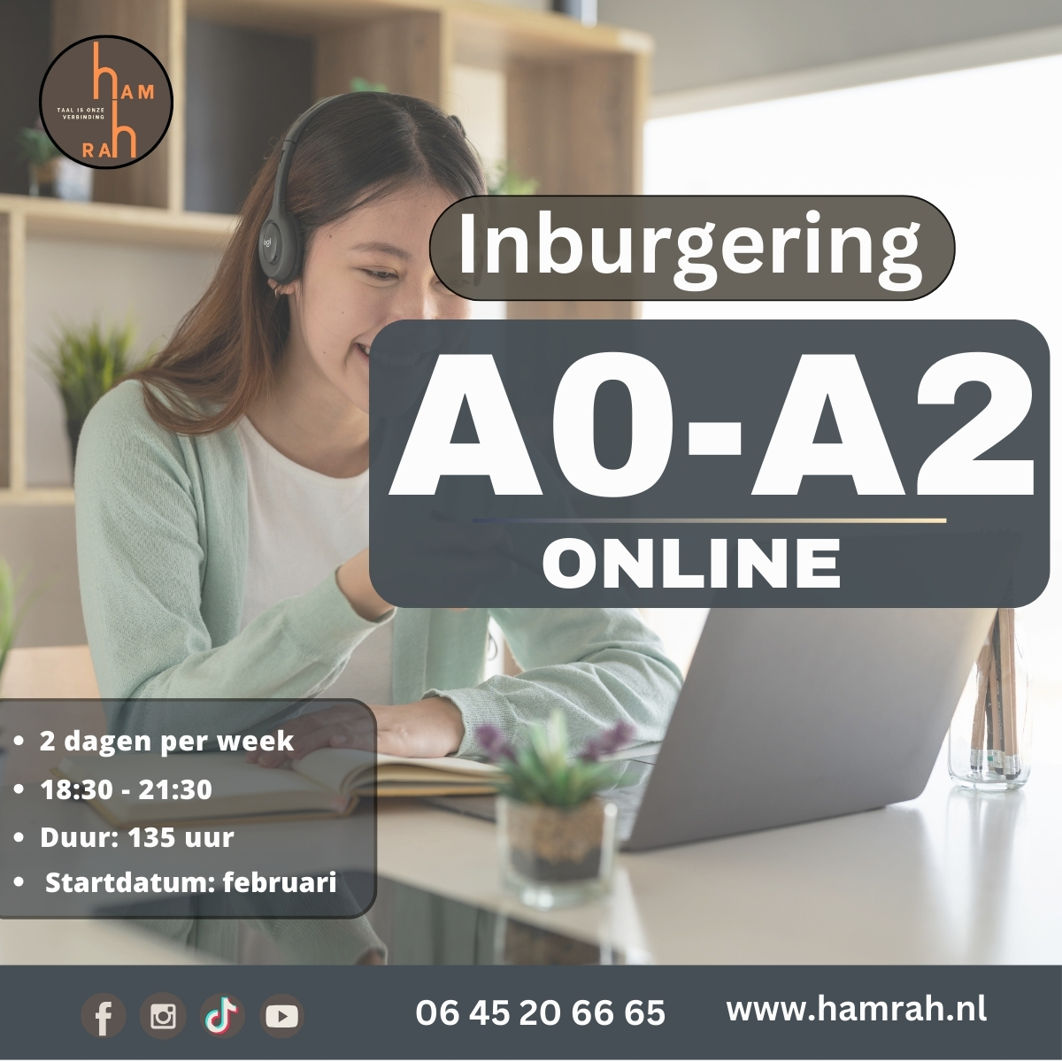 Inburgering A0-A2 Online