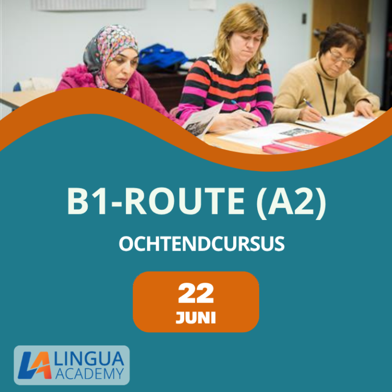 Inburgering A2 ochtendcursus B1-route Rotterdam bij Lingua Academy